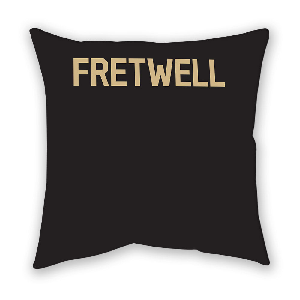 Wake Forest - NCAA Men's Cross Country : Bear Fretwell - Pillow-1