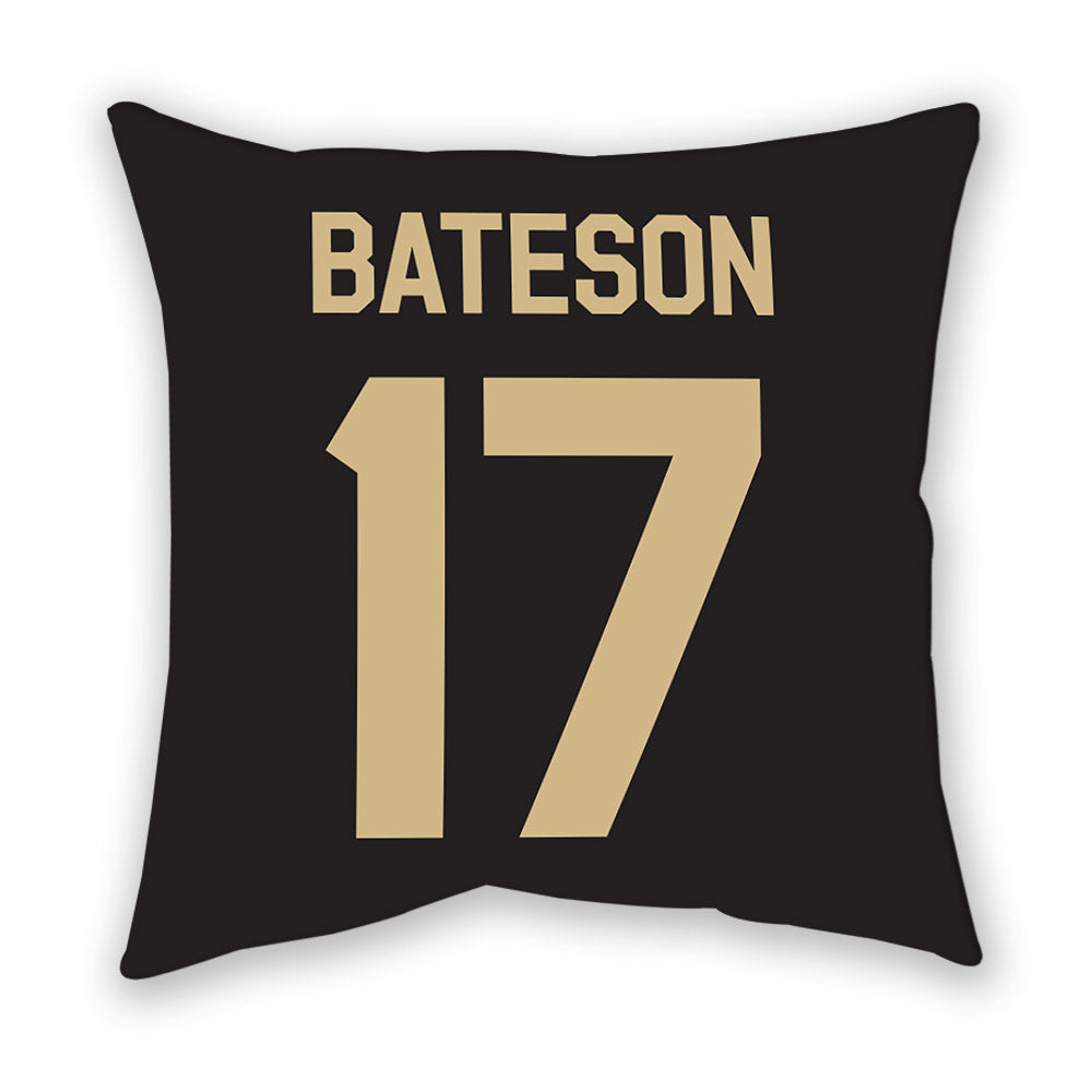 Wake Forest - NCAA Men's Soccer : Pierce Bateson - Pillow-1