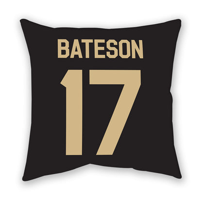 Wake Forest - NCAA Men's Soccer : Pierce Bateson - Pillow-1