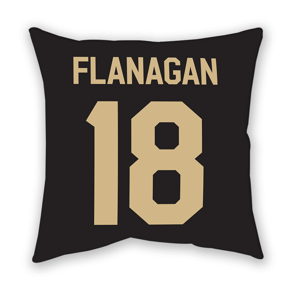 Wake Forest - NCAA Women's Soccer : Allie Flanagan - Pillow-1