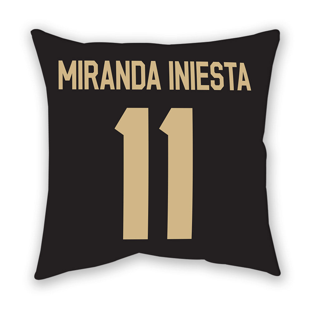 Wake Forest - NCAA Men's Soccer : Marcos Miranda Iniesta - Pillow-1