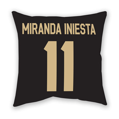 Wake Forest - NCAA Men's Soccer : Marcos Miranda Iniesta - Pillow-1