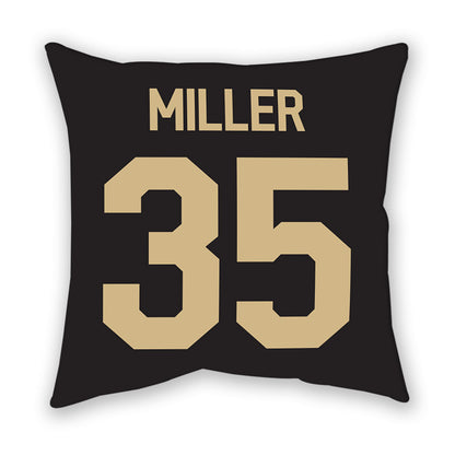 Wake Forest - NCAA Baseball : Griffin Miller - Pillow-1