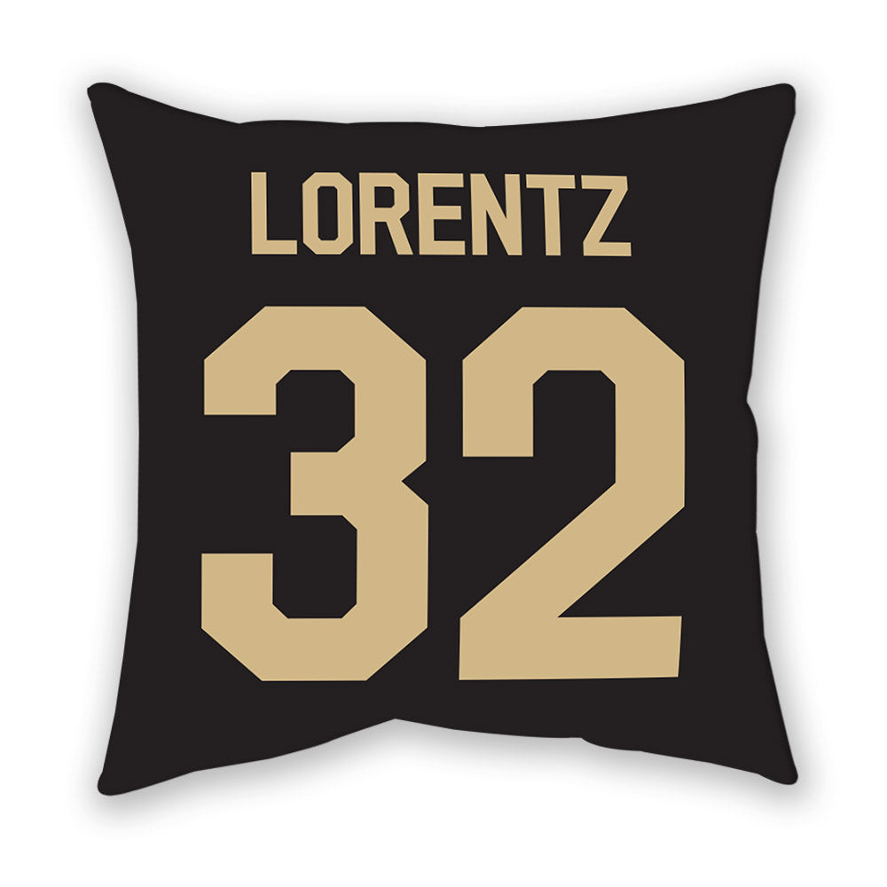 Wake Forest - NCAA Men's Soccer : Tate Lorentz - Pillow-1