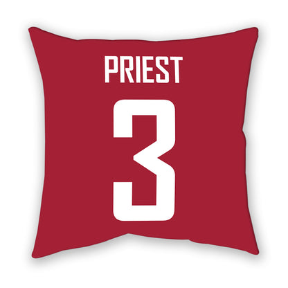 WSU - NCAA Baseball : Matthew Priest - Pillow-1