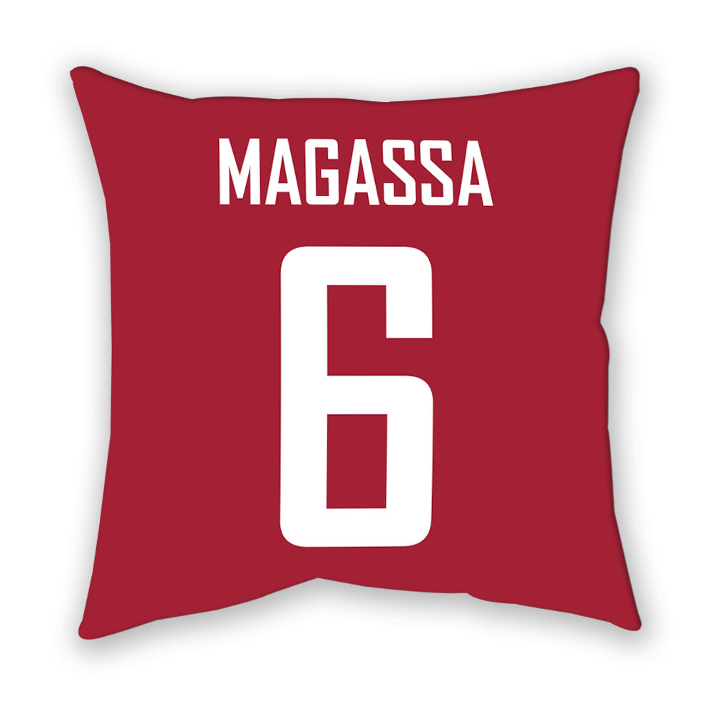 WSU - NCAA Women's Basketball : Tahara Magassa - Pillow-1