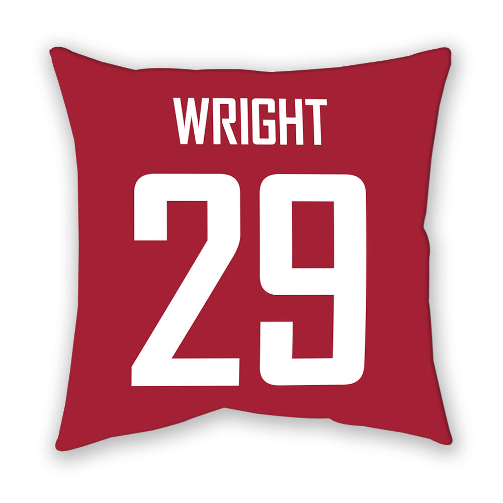WSU - NCAA Football : Erimus Wright - Pillow-1