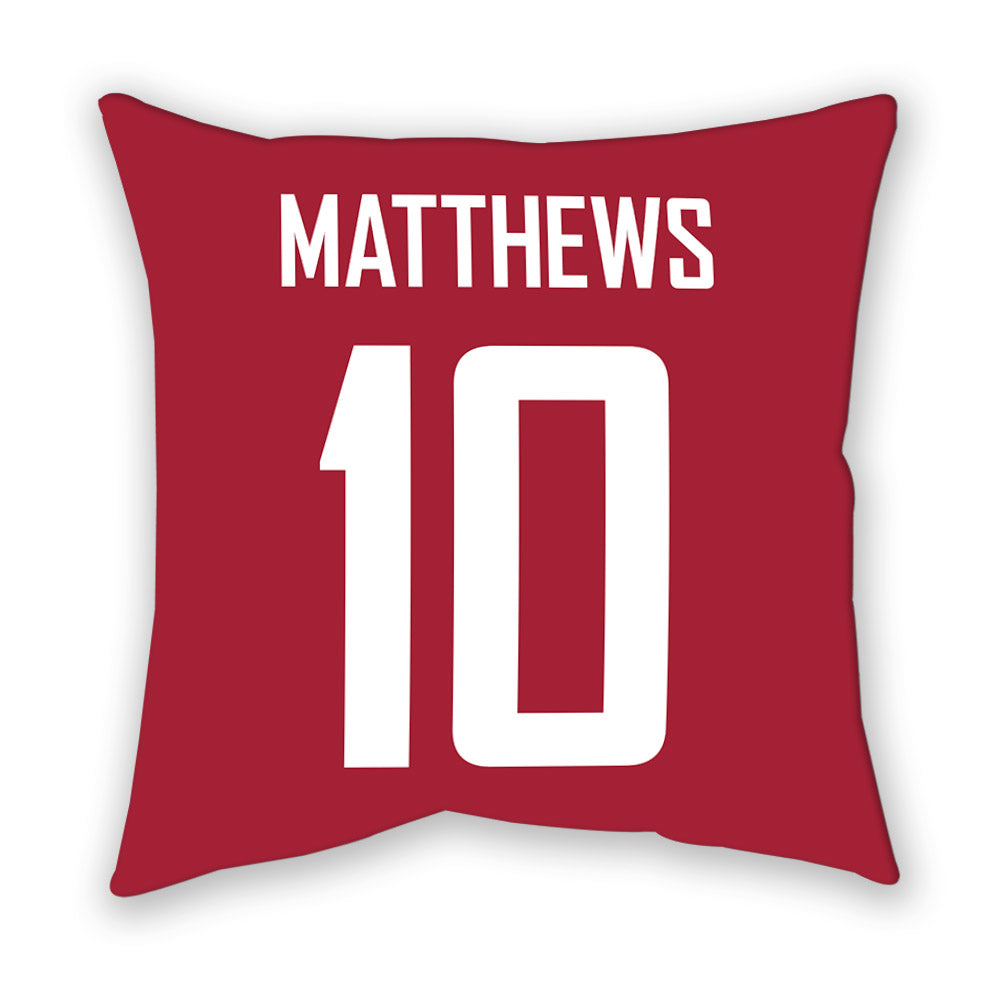 WSU - NCAA Women's Volleyball : Emerson Matthews - Pillow-1