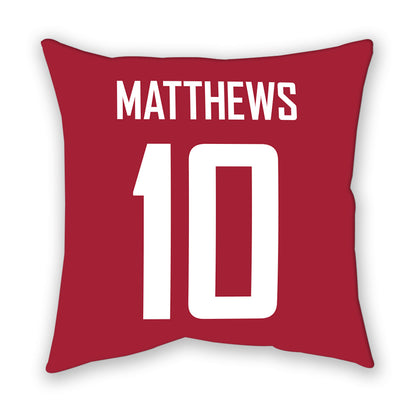 WSU - NCAA Women's Volleyball : Emerson Matthews - Pillow-1