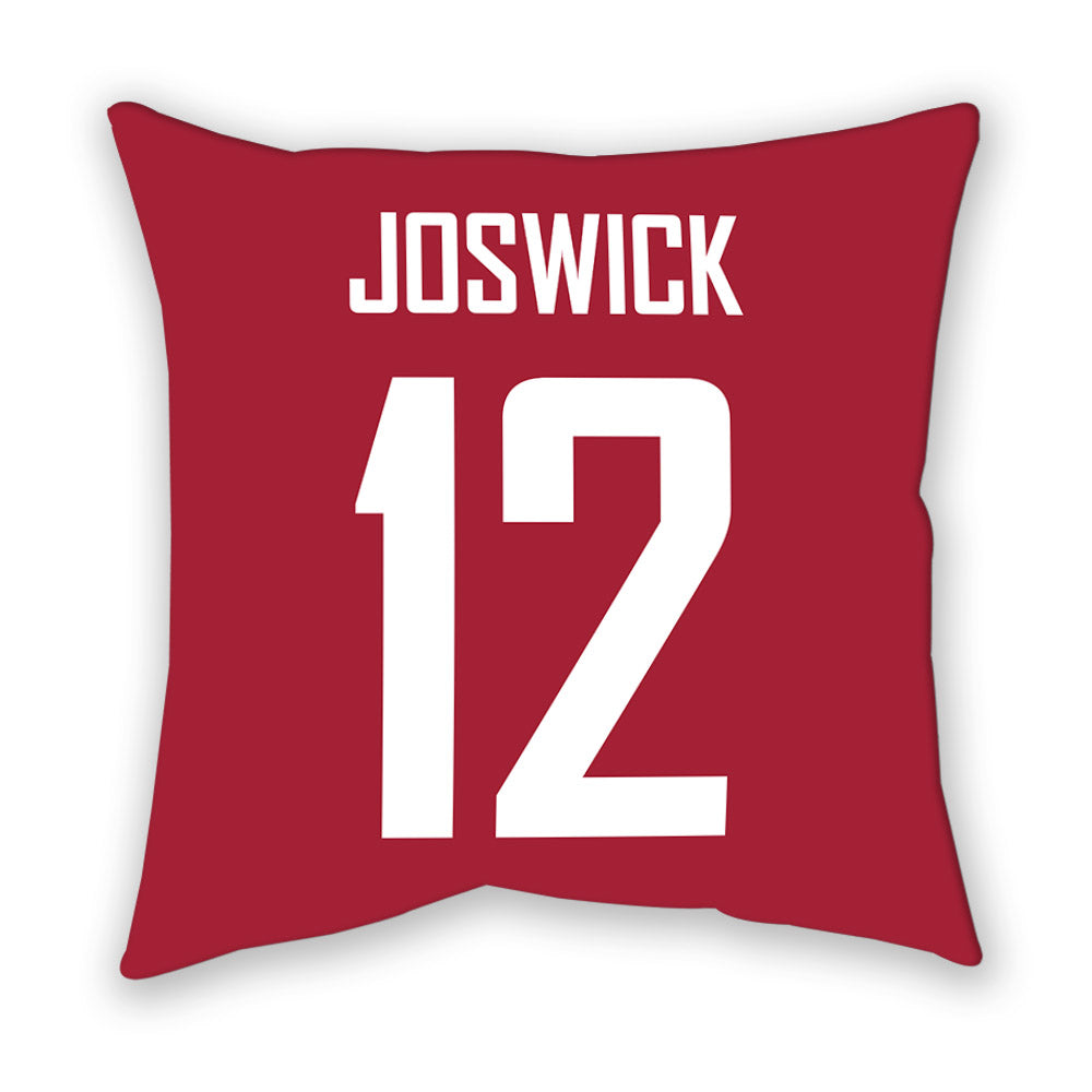WSU - NCAA Women's Volleyball : Maddy Joswick - Pillow-1