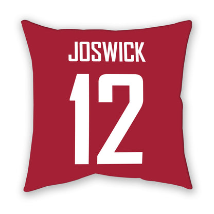 WSU - NCAA Women's Volleyball : Maddy Joswick - Pillow-1