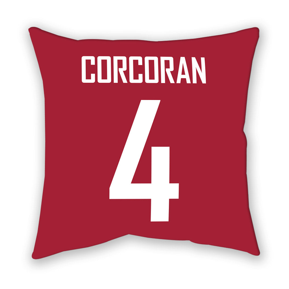 WSU - NCAA Women's Soccer : Delanie Corcoran - Pillow-1