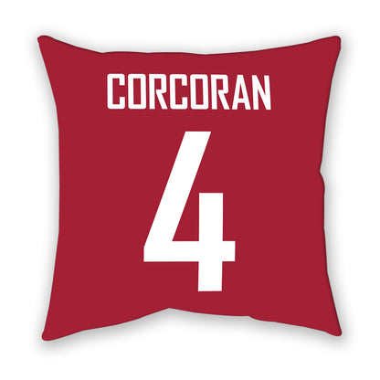 WSU - NCAA Women's Soccer : Delanie Corcoran - Pillow-1
