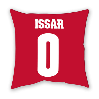 Wisconsin - NCAA Women's Soccer : Mira Issar - Pillow-1
