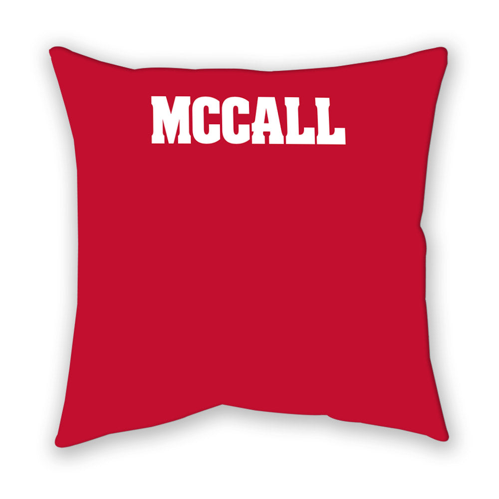 Wisconsin - NCAA Men's Track & Field : Terron McCall - Pillow-1