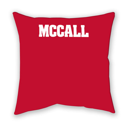 Wisconsin - NCAA Men's Track & Field : Terron McCall - Pillow-1