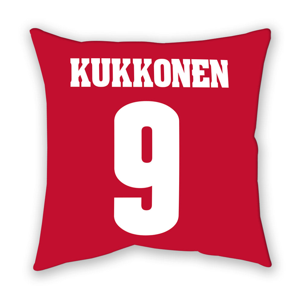 Wisconsin - NCAA Men's Ice Hockey : Kyle Kukkonen - Pillow-1