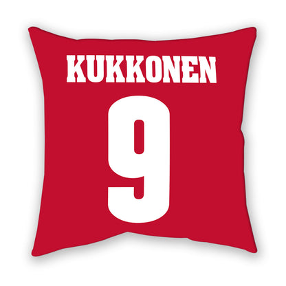 Wisconsin - NCAA Men's Ice Hockey : Kyle Kukkonen - Pillow-1