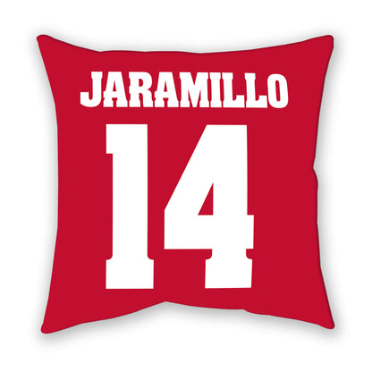 Wisconsin - NCAA Women's Basketball : Reese Jaramillo - Pillow-1