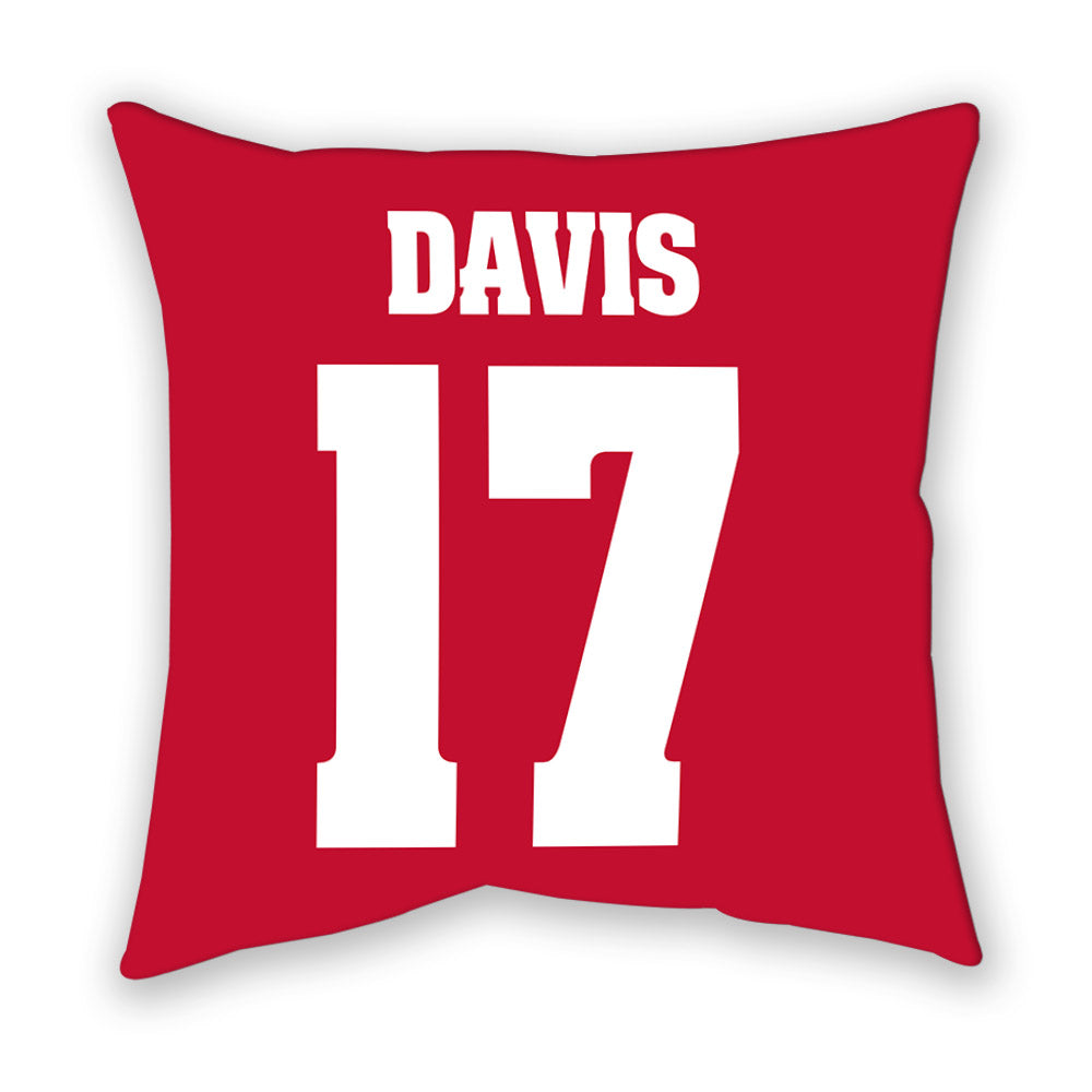 Wisconsin - NCAA Football : Nizyi Davis - Pillow-1