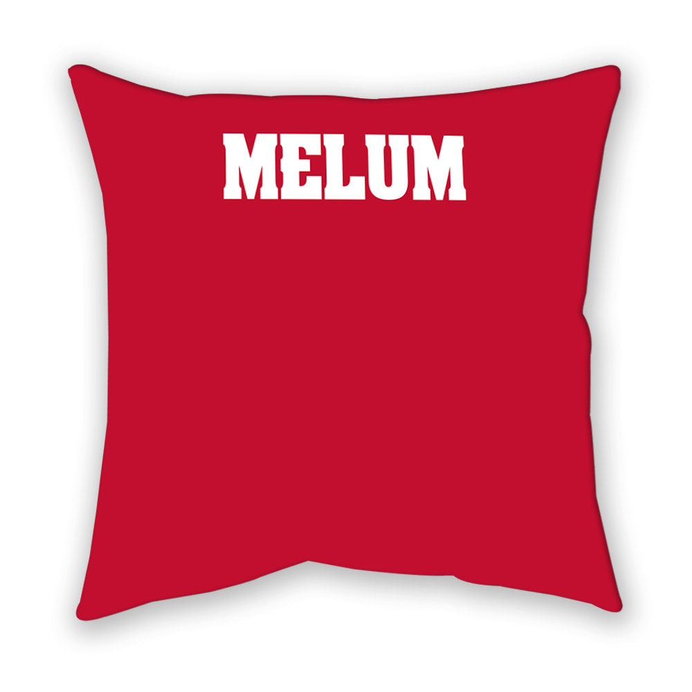 Wisconsin - NCAA Football : Brady Melum - Pillow-1