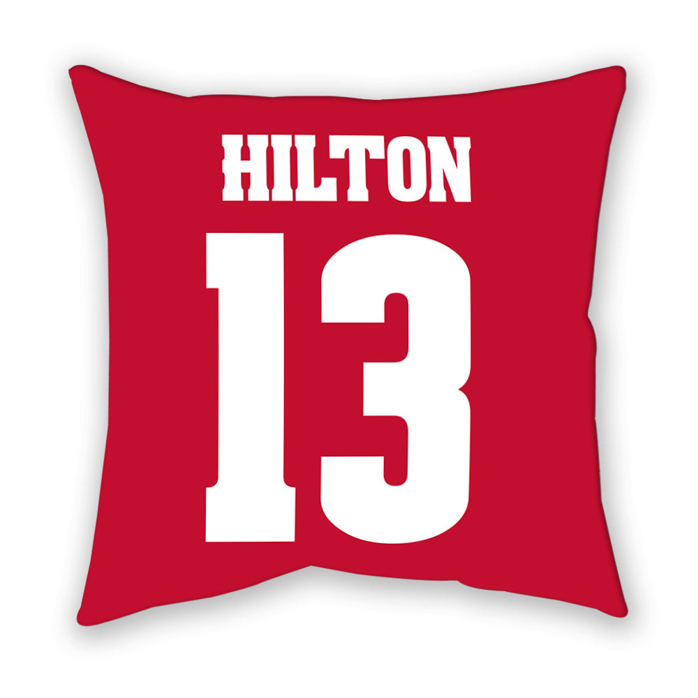 Wisconsin - NCAA Football : Eugene Hilton - Pillow-1