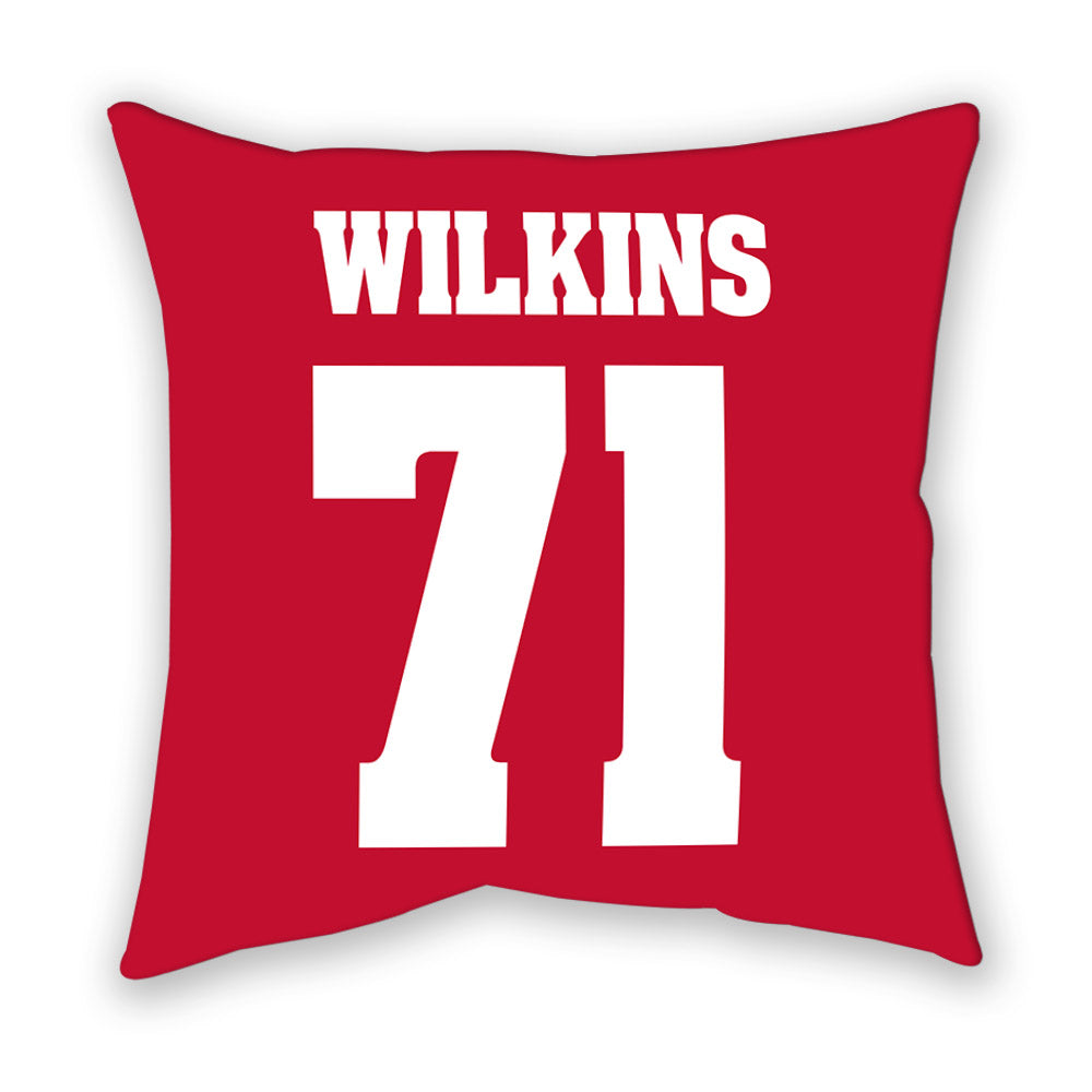 Wisconsin - NCAA Football : Pj Wilkins - Pillow-1