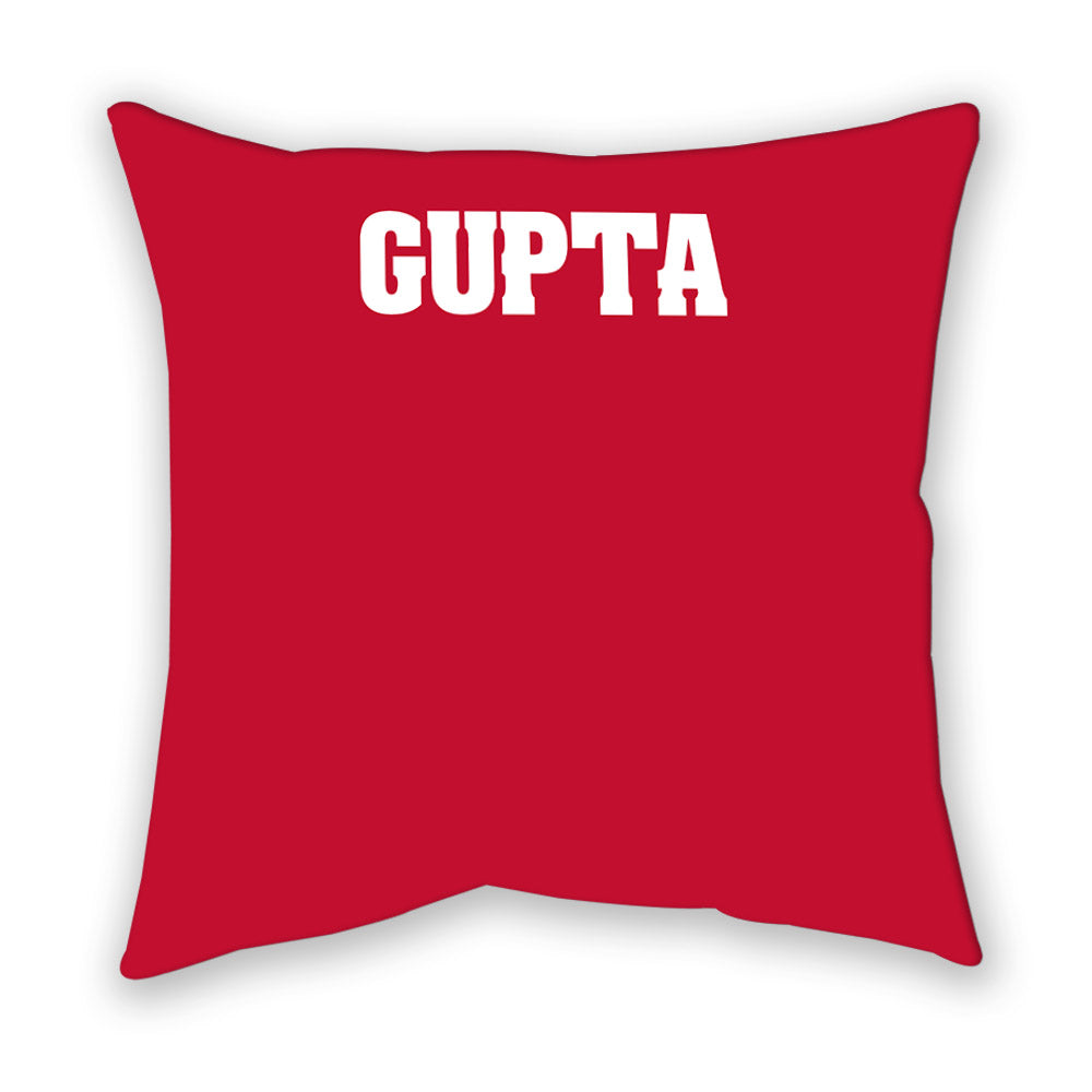 Wisconsin - NCAA Men's Rowing : Raul Gupta - Pillow-1
