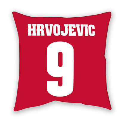 Wisconsin - NCAA Men's Soccer : Markie Hrvojevic - Pillow-1