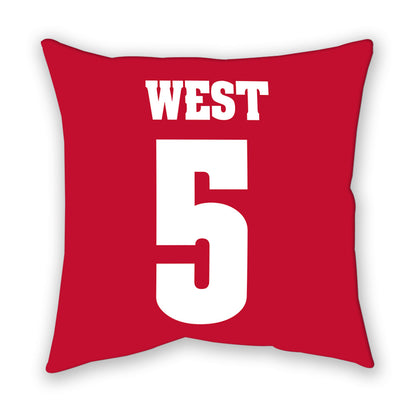 Wisconsin - NCAA Football : Bryce West - Pillow-1