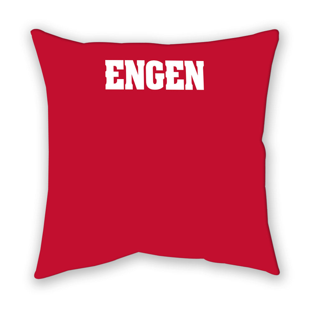 Wisconsin - NCAA Men's Rowing : Nathan Engen - Pillow-1