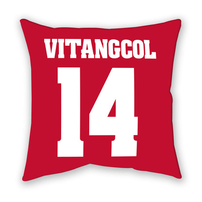 Wisconsin - NCAA Softball : Sydney Vitangcol - Pillow-1