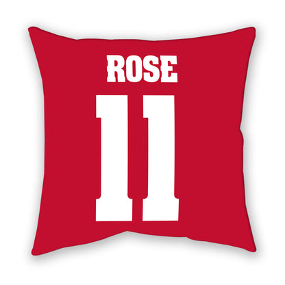 Wisconsin - NCAA Women's Basketball : Caia Rose - Pillow-1