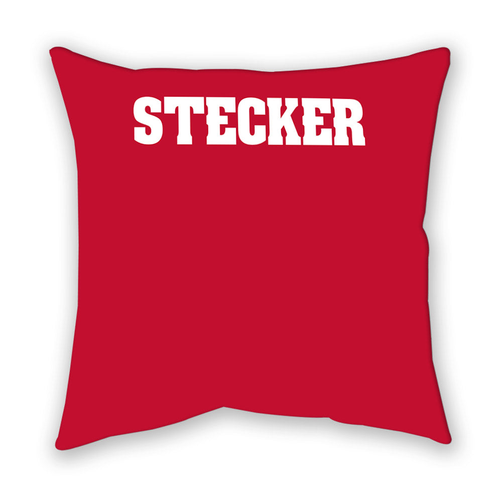 Wisconsin - NCAA Football : Dorsett Stecker - Pillow-1