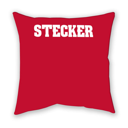 Wisconsin - NCAA Football : Dorsett Stecker - Pillow-1
