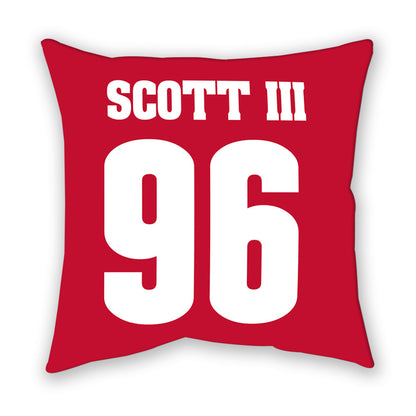 Wisconsin - NCAA Football : Arthur Scott III - Pillow-1