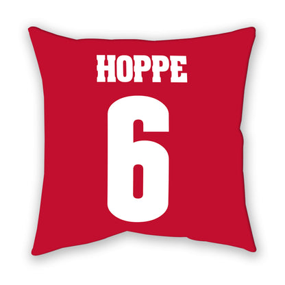 Wisconsin - NCAA Women's Volleyball : Isabelle Hoppe - Pillow-1