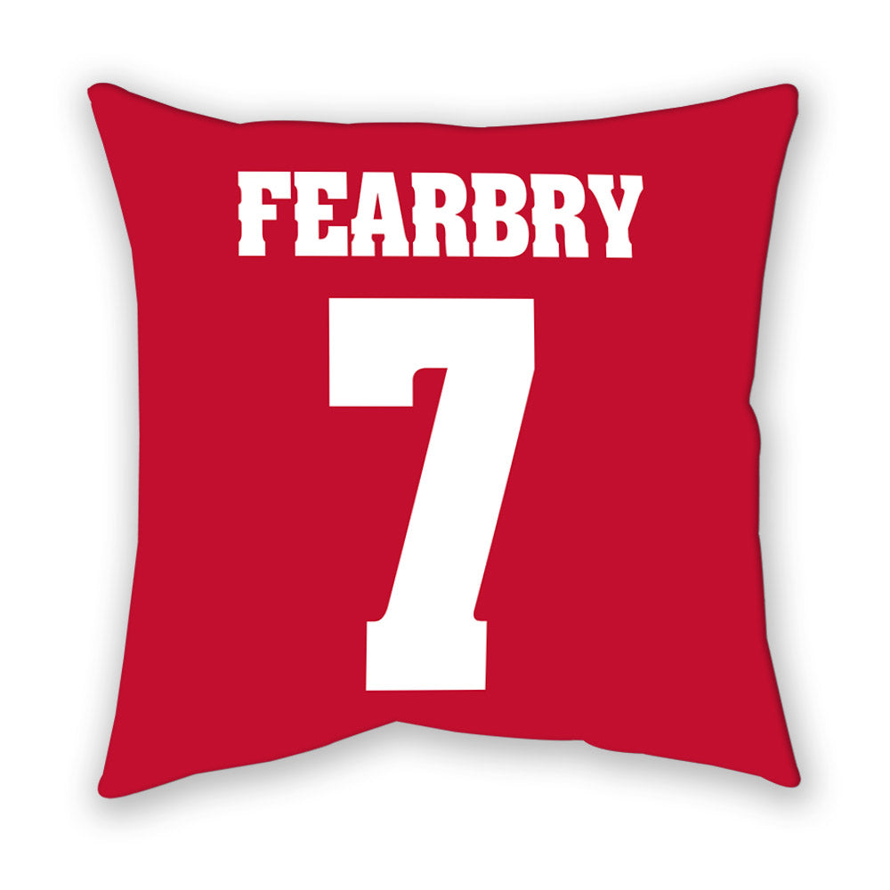 Wisconsin - NCAA Football : Tyreese Fearbry - Pillow-1