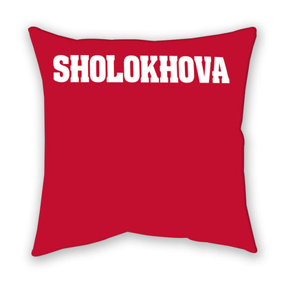 Wisconsin - NCAA Women's Tennis : Maria Sholokhova - Pillow-1