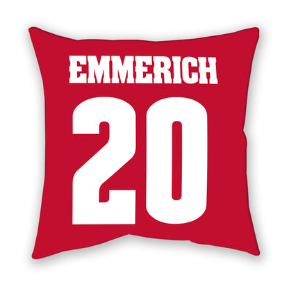 Wisconsin - NCAA Football : Luke Emmerich - Pillow-1