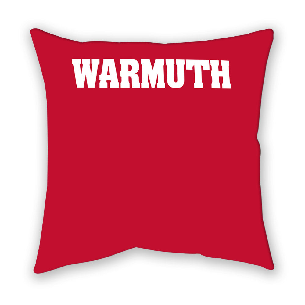 Wisconsin - NCAA Women's Track & Field : London Warmuth - Pillow-1