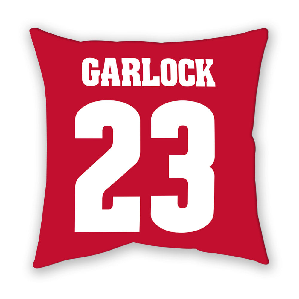 Wisconsin - NCAA Men's Basketball : Will Garlock - Pillow-1