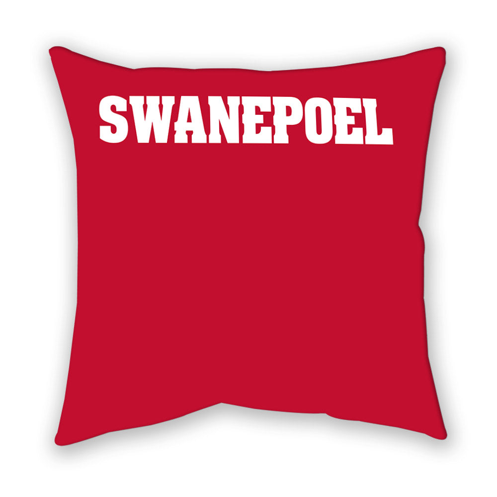Wisconsin - NCAA Men's Swimming & Diving : Lance Swanepoel - Pillow-1