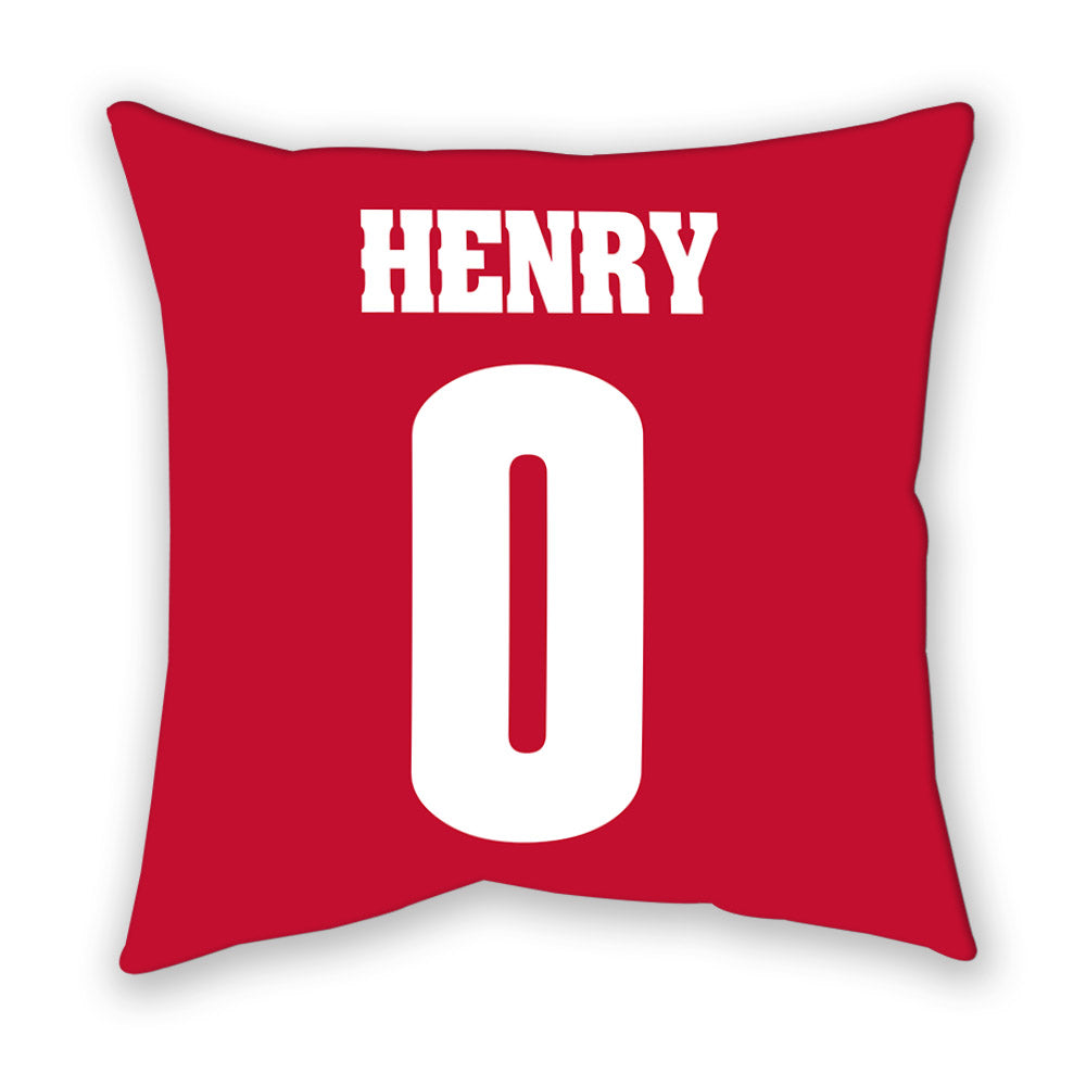 Wisconsin - NCAA Football : Tyrell Henry - Pillow-1