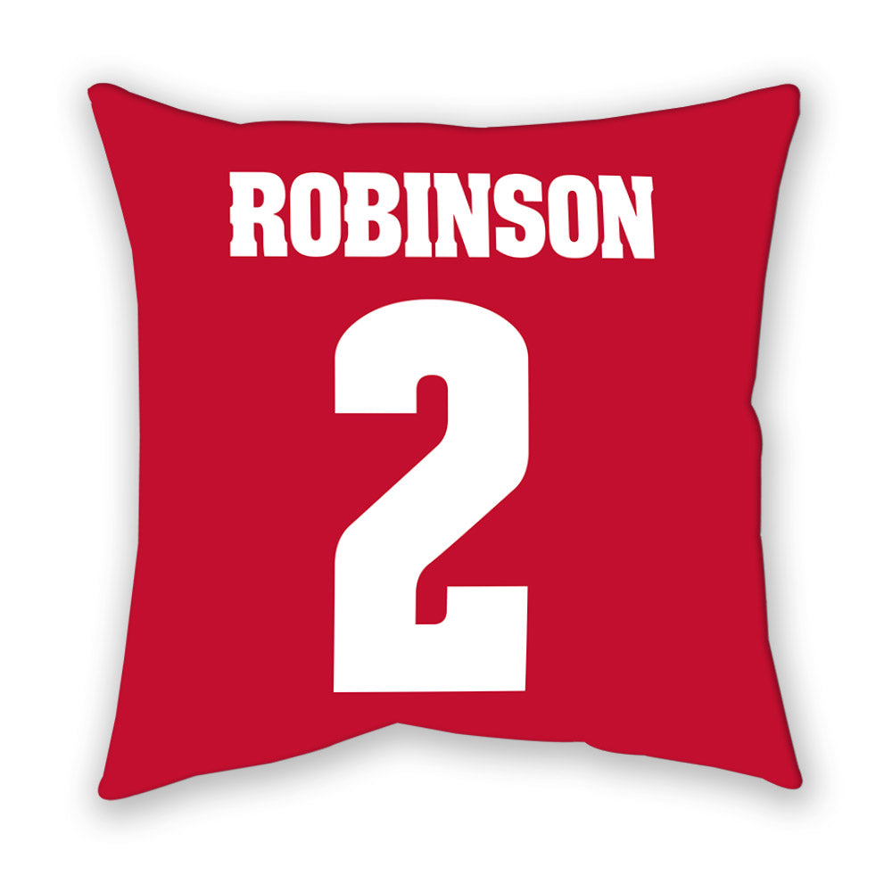 Wisconsin - NCAA Football : Javan Robinson - Pillow-1