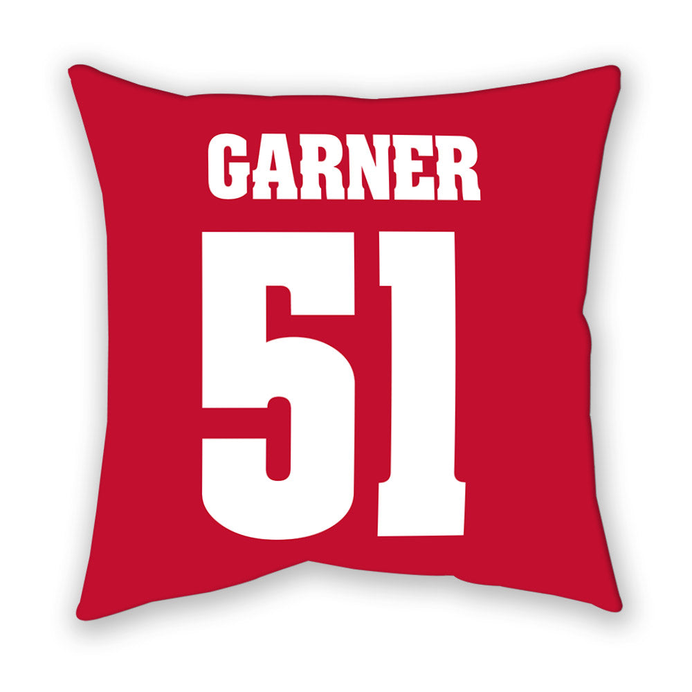Wisconsin - NCAA Football : Micheal Garner - Pillow-1