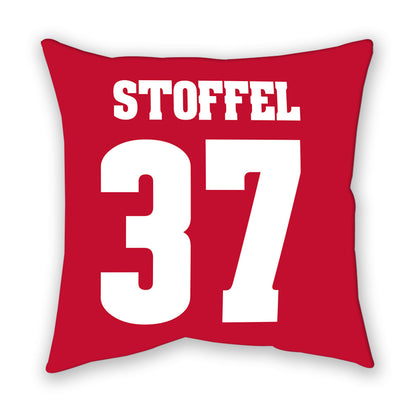 Wisconsin - NCAA Football : Treve Stoffel - Pillow-1