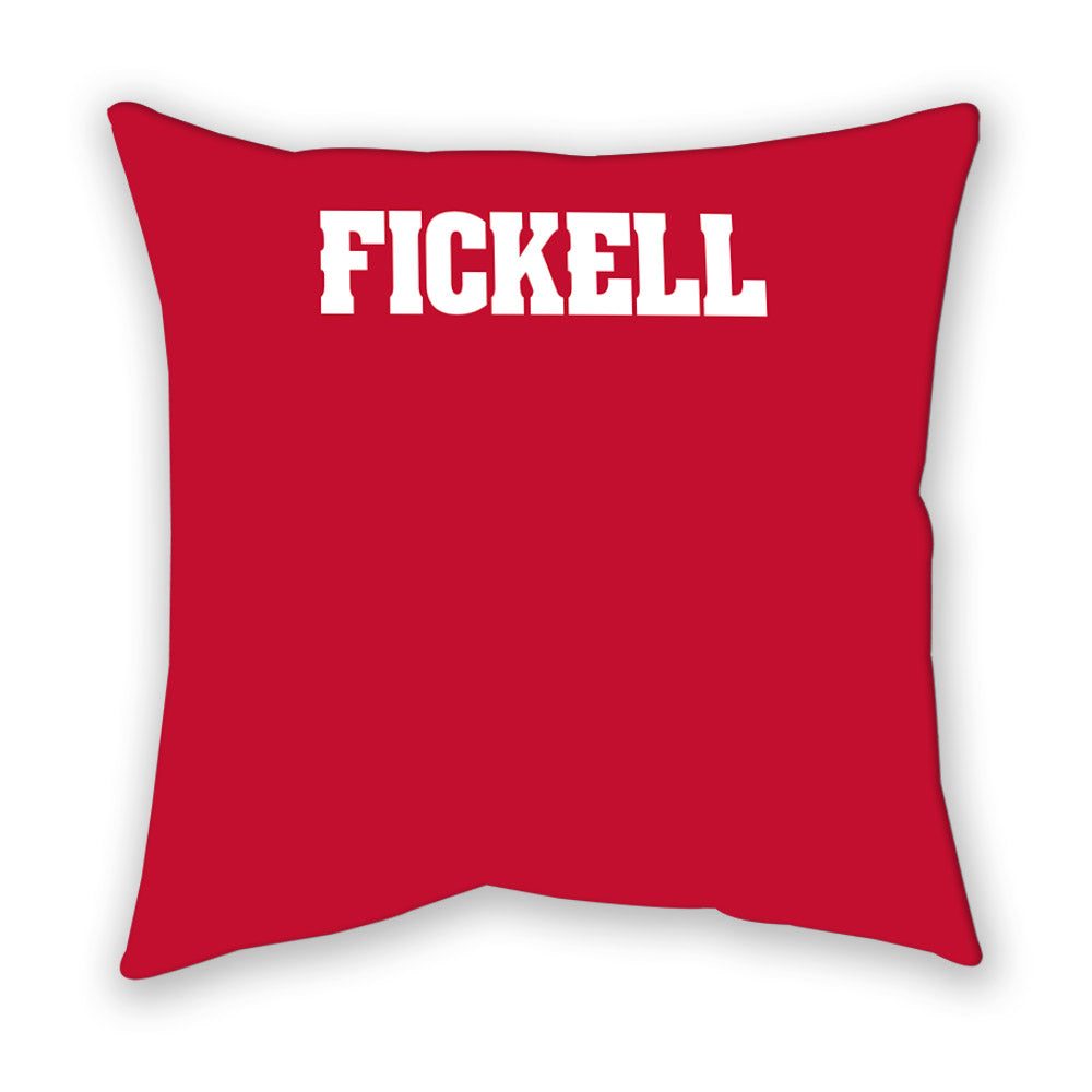Wisconsin - NCAA Football : Aydon Fickell - Pillow-1