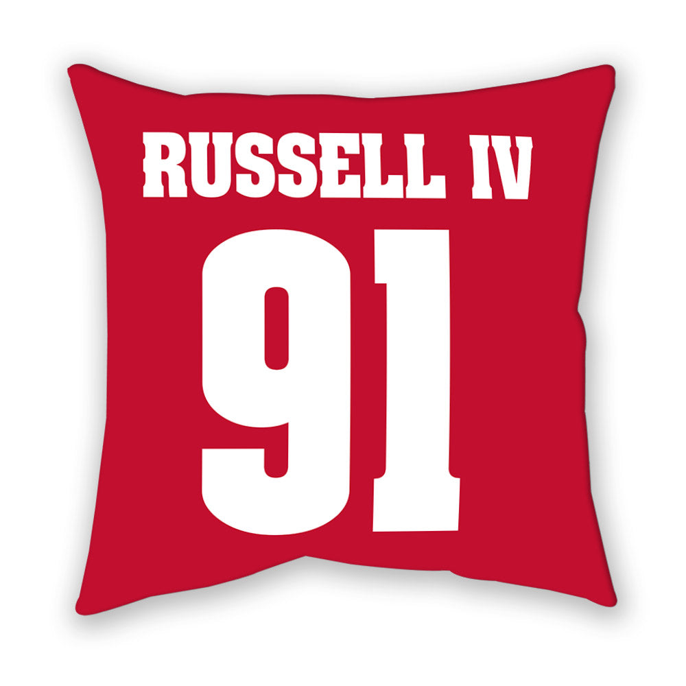 Wisconsin - NCAA Football : Hammond Russell IV - Pillow-1