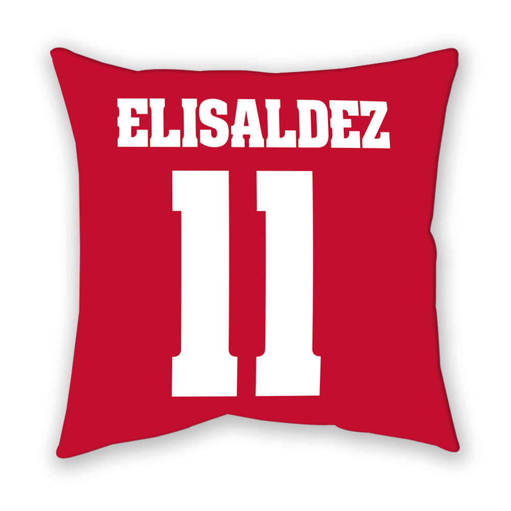 Wisconsin - NCAA Women's Basketball : Caia Elisaldez - Pillow-1